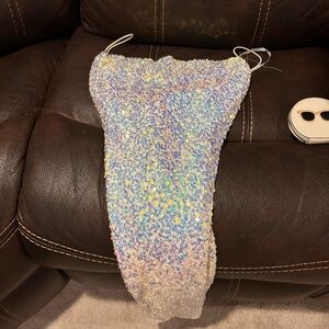 Windsor Multicolor Sequin Pencil Dress